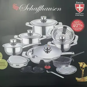Bateria Ollas Schaffhausen 21 Piezas