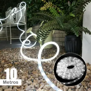 Manguera Luz LED 10 Metros 3 Vías 180 Lu