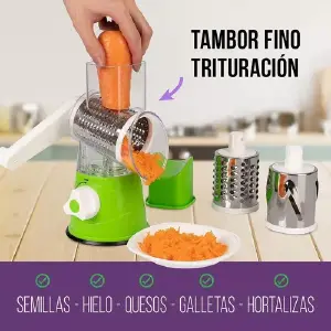 ​🥗​​MOLINO RAYADOR TIPO TAMBOR🍠​🥦
