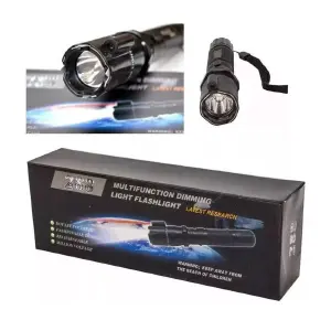 LINTERNA TASER CON LASER (RECARGABLE)