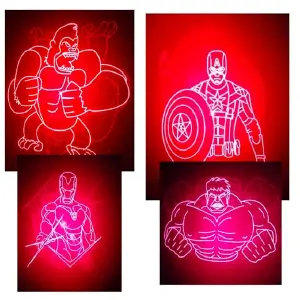 Laser Led Super Héroe