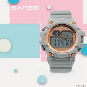 RELOJ S-645CD-6 COBRE/GRIS ESTUCHE SANSE