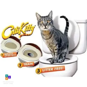 Entrenador De Baño Para Gatos City Kitty