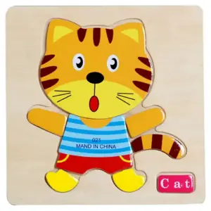 Rompecabezas En Madera Ingles Juego Dida