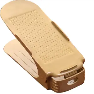 Zapatero plegable de plástico
