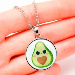 Collar Aguacate Love Unisex + Estuche