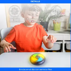 Juego De Memoria Electrónico Con Luces S