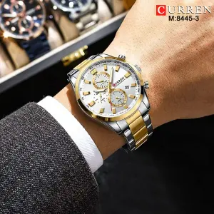 M:8445 RELOJ CURREN METÁLICO CRONOGRAFO