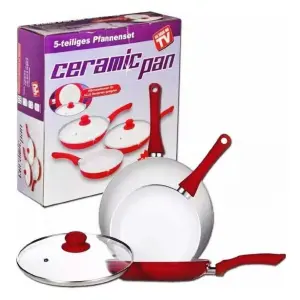 Juego De Sartenes Ceramic Pan 5 Piezas