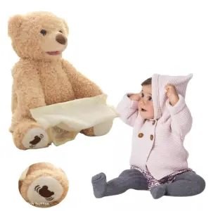 Oso de Peluche Juega Escondite