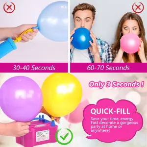 Bomba Eléctrica Inflador De Globos 110V