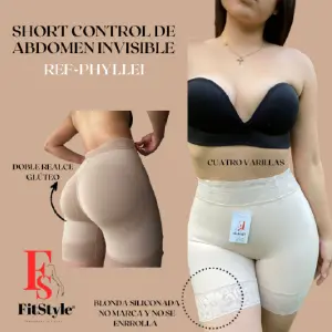 SHORT CONTROL DE ABDOMEN INVISIBLE