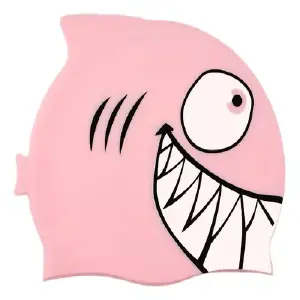 Gorros Niños Pez Natación Silicona