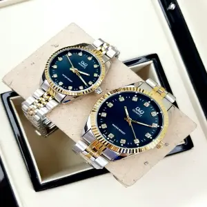 Reloj Q&Q parejas+estuche de parejas