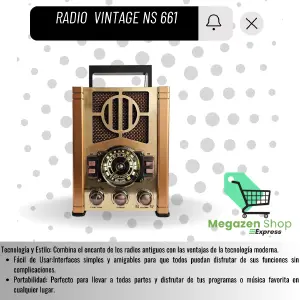 RADIO  VINTAGE NS-6619BT