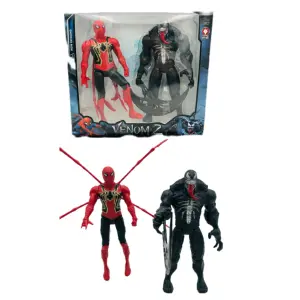 Venom y Spiderman colección x2