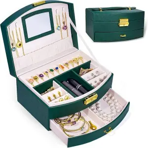 Joyero Organizador Estuche Para Joyería