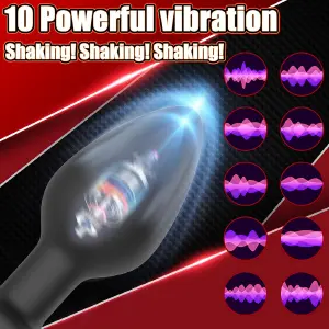 Consolador Vibrador Plug Inalámbrico
