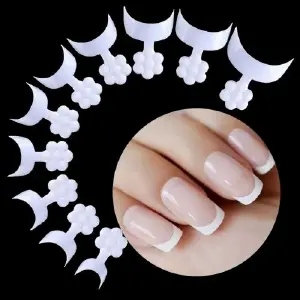 Juego Puntas De Uñas Postizas  De 500 un