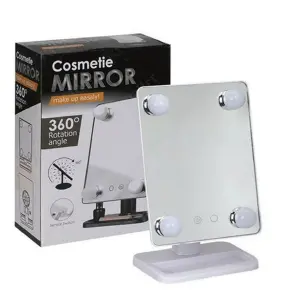 Espejo Con Luz Led Maquillaje Rotacion 3
