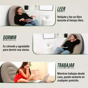 Silla Individual Inflable Portátil