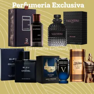 KIT 5 PERFUMES + PERFUMERO