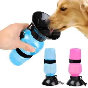 BOTELLA AGUA MASCOTAS A PRESIÓN VIAJES