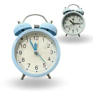 Reloj Despertador Clásico Timbre Campana: Despierta con Estilo y Tradición - Reloj Despertador Clásico Timbre Campana