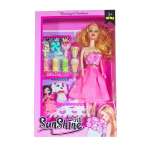 Muñeca Vestidos Elegante Helados Mascota