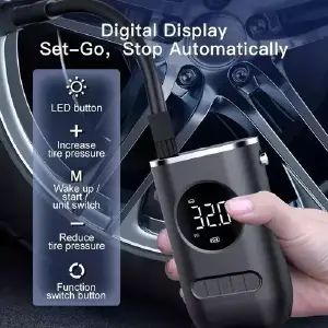 Inflador Compresor De Llantas Moto