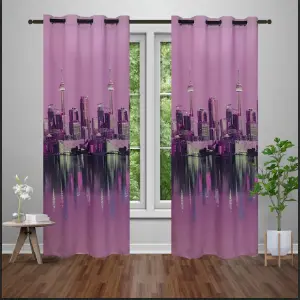 cortinas blackout con aro metalico