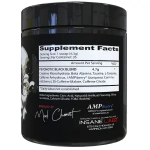 PSYCHOTIC BLACK 35 SERV