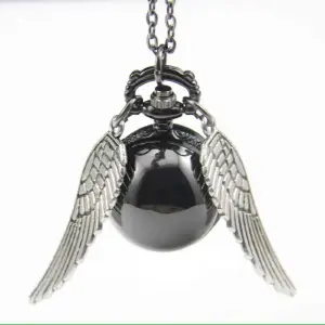Collar Reloj Snitch Harry Potter Liso