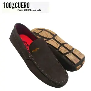 Moccasin en Cuero Hombre
