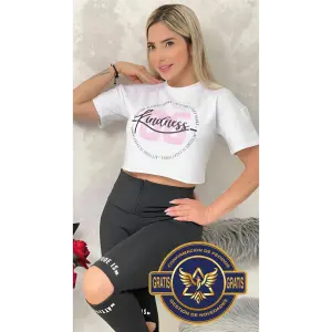 DUO LEGGINS CORTE + CAMISA BEISBOLERA T/