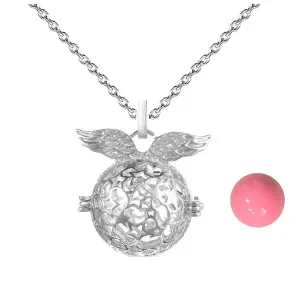 Collar Llamador De Angel Alas Estrellas
