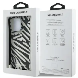 Forro Zebra Karl Lagerfeld iPhone 16 Pro