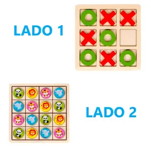 Sudoku Animales Triqui Niños Juego Mesa