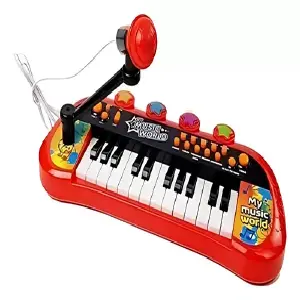 Piano Órgano Teclado Musical Con Asiento