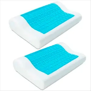 Almohada De Gel Ortopédica Memory Pillow