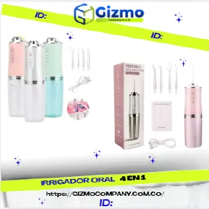 Irrigador Oral 4 en 1: Limpieza Profunda para una Sonrisa Radiante - Irrigador Oral 4 En 1