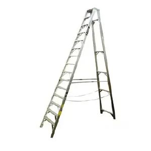 ESCALERA TIJERA DE ALUMINIO 15 PASOS