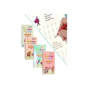 Libros De Caligrafía Montessori X 4 Para