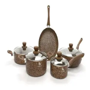 Batería Ollas Schaffhausen Mocka 9pz Su