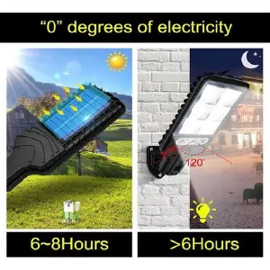 Lámpara Solar Exterior Sensor