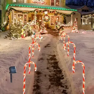 Instalación De Luces Led Bastón Caramelo