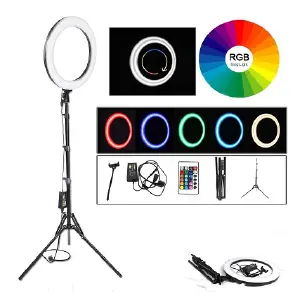 Aro de luz Led RGB 33cm