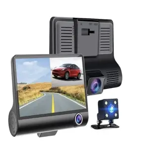 Cámara Para Carro Dvr 3 Lentes 1080p