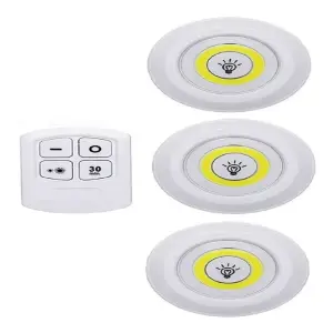 Luz Led x 3 unidades con control