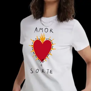 Camiseta Amor e Sorte